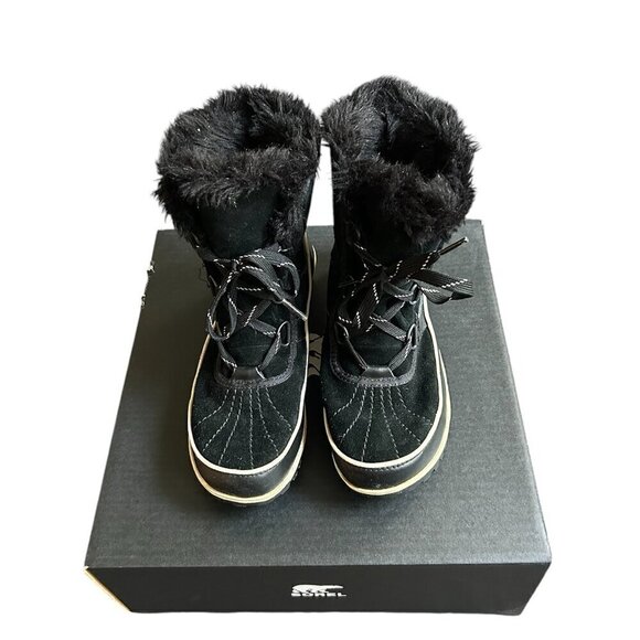 SOREL Tivoli II Black Ankle Waterproof Winter Boots US 7 - Picture 3 of 7